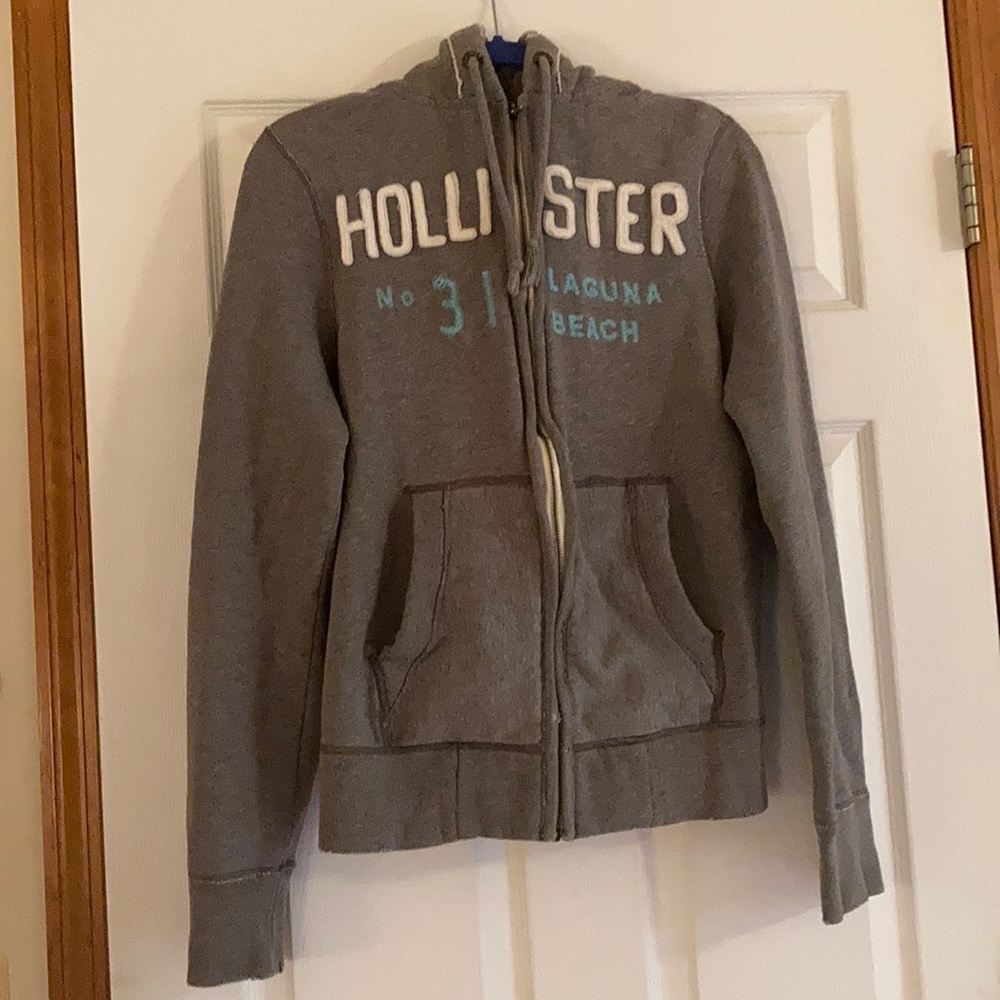 Authentic Vintage Gray Hollister Hoodie
